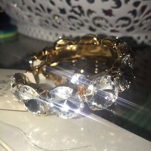 Vera by New York gold studded hoops